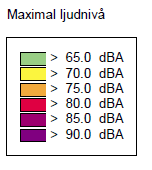 14 Kompletterande bullerberäkning för Östra Rindö med mätning och detaljerad redovisning har utförts av WSP Akustik, 2011-08-19.