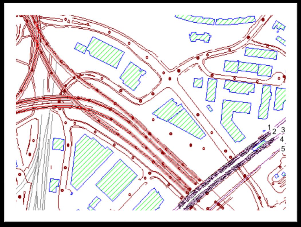 2.3 Trafikuppgifter Tågtrafik Tågtrafikuppgifter är erhållna av Anders F Nilsson på Trafikverket.