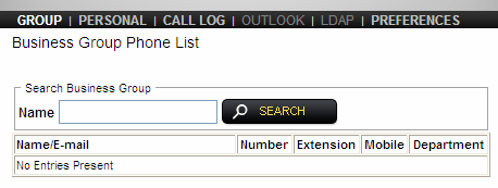 Firmans telefonlista 1. Välj telefonnummer genom att klicka på det i listan. 2. Telefonnumret visas då i Enter Phone Numberfältet. 3. Tryck på Dialknappen (Ring Upp) eller tryck enter-tangenten.