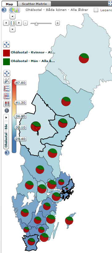 Innovativ Interaktiv visualisering för Webb