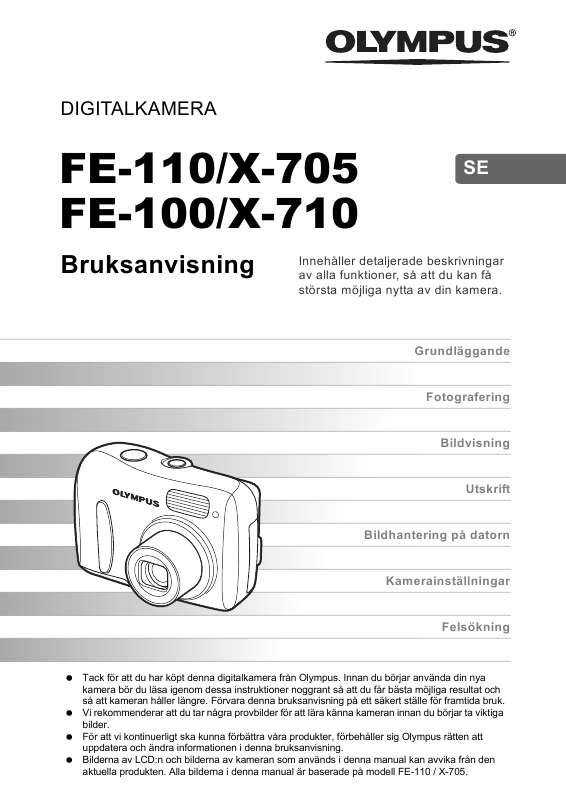 Du hittar svar på alla dina frågor i instruktionsbok (information, specifikationer,