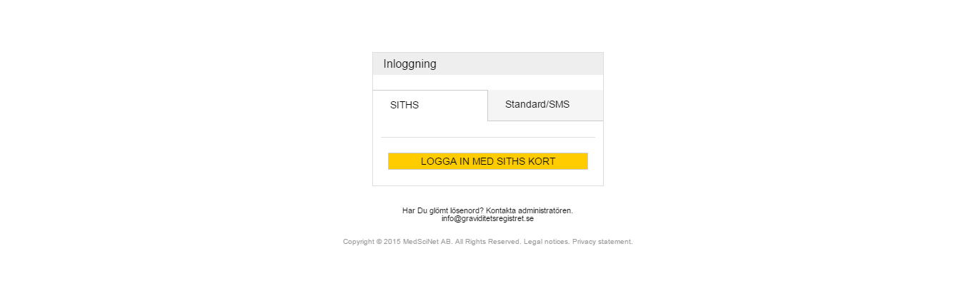 Sid 2(6) Användarmanual Länk till Graviditetsregistret: graviditetsregistret.se På första sidan hittar du aktuell information om Graviditetsregistret.