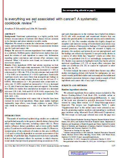 Kolo-rektal cancer The hypothesis that a diet high in fibre reduces colorectal cancer risk has been corroborated in the EPIC study.