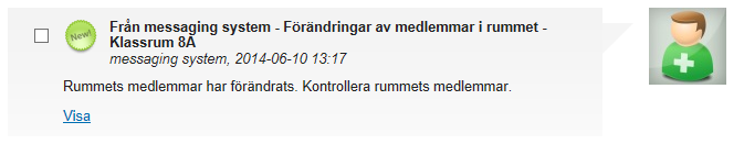 1.6.6 Hantering av medlemmar i Rum vid nytt läsår Rum med tillagda klasser/grupper under Medlemmar/Rättigheter kommer vid läsårets start behöva ses över.