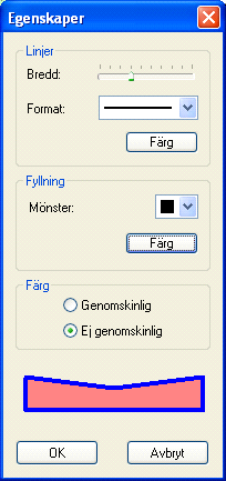 Symbolen placeras nu ut på kartan. Du kan ta bort symbolen genom att välja -verktyget, klicka på symbolen och sedan på. 8.5.