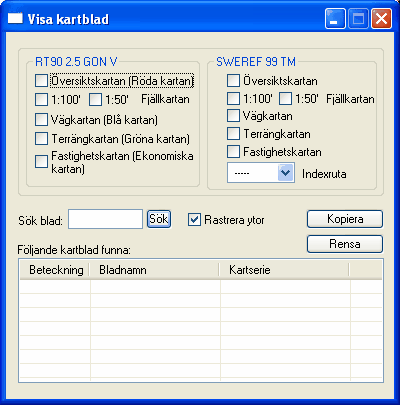 Knappen Lägg till resa, lägger den, i sökresultatet, markerade raden till resa i reseplaneringsfunktionen. Se vidare Reseplanering - Allmän information 11.