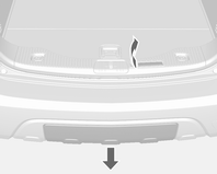 56 Förvaring Cykelhållare Cykelhållare för tre cyklar Cykelhållaranordningen (Flex-Fixsystem) är en utdragbar cykelhållare för en cykel som är integrerad i bilens golv.