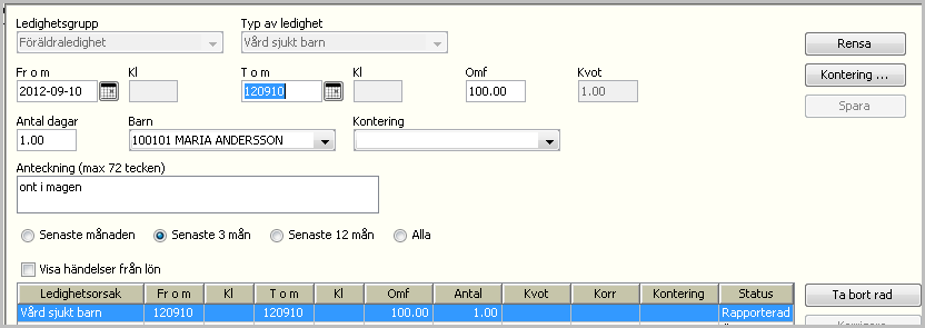 Föräldraledighet 1 Föräldraledighet (Alfa 8 kap. 2-6 ) samt Lokalt Kollektivavtal: http://www.pa.adm.gu.