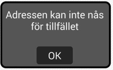 6.3. UPPRINGNING PÅGÅR 6.4. INGET SVAR ectouch ringer i några minuter. Om det inte är någon som svarar under den tiden återgår ectouch till grundläget. 6.5.