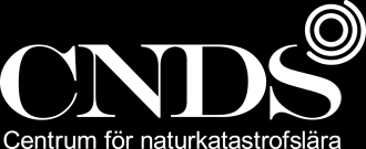 Kommunikationsplan 2015 Centrum för naturkatastrofslära (Centre for Natural Disaster Science - CNDS) 1. Bakgrund CNDS är ett nationellt kunskapscentrum för naturkatastrofer.