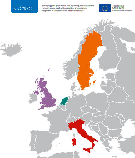År 2013 sökte 25 300 ensamkommande barn asyl i 77 länder 12 865 ansökningar i EU 2013