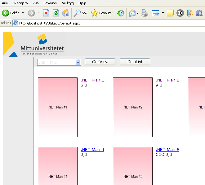 12 Om knapparna vore deklarerade i MultiView kontrollen så kunde du ha implemeterat växlingen av vyer deklarativt genom att ange knapparnas CommandName egenskap till SwitchViewByIndex eller