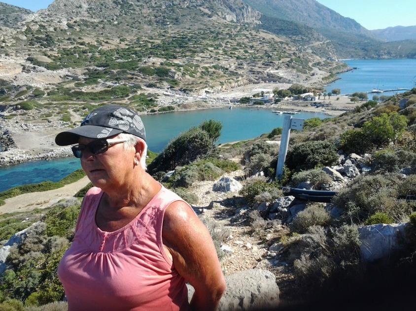 Tre gånger träffade vi på båten Doris med Jan- Åke o Ann-Christine, och detta var inte planerat utan det bara föll sig så. Doris lärde vi känna förra vintern då vi låg tillsammans i Finike marina.