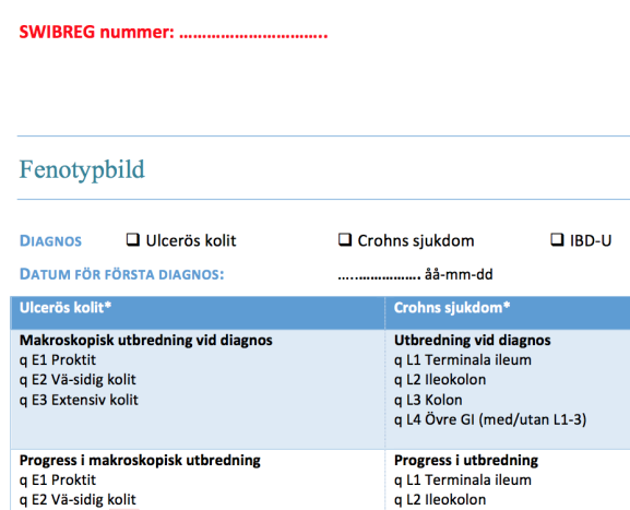 påbörjar behandling med vedolizumab fortskridit.