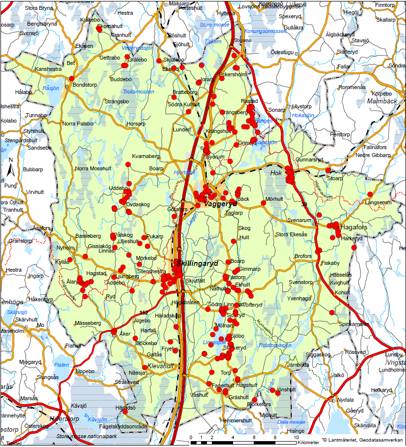 Bredbandsutbyggnad Vaggeryds kommun har en pågående undersökning om intresset för bredband via fiber i kommunen. Ca 250 fastigheter har svarat att de är intresserade.