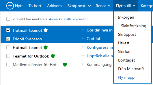 Mera om e-post i Outlook Det du hittills har lärt dig om e-post räcker för de flesta.