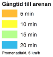 I förslaget ingår även nya cykelvägar längs med den nya arenan, Arenatorget och Munktellsgatan, liksom separerade cykelbanor på Verkstadsgatan.