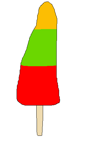 Fanns även i smakerna Light, Apelsin och Hallon 16 Polkapinne (1966-67) Glass med polkakross