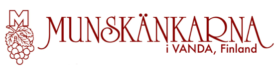 Är du intresserad att lära dig om vin? Vill du träffa likasinnade? Munskänkarna i Vanda är en vinförening, som månatligen arrangerar vinprovningar = tastingar un der olika tema för sina medlemmar.