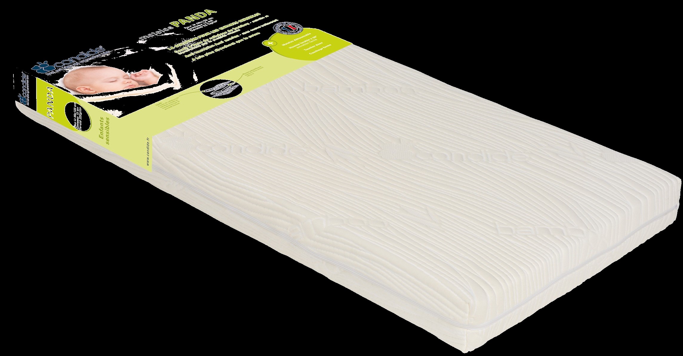 Bäddmadrasser 1) Traditionell Madrass Justerbar efter årstid En sida för vintern, en sida i polycotton för sommaren. Vintersidan är vadderad med vadd, sommarsidan är i Polycotton.