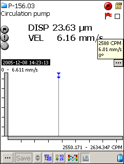 Leonova Infinity Vibrationsmätning ISO 10816 med spektrum Bredbandsmätning av vibration är den mest använda och kostnadseffektiva metoden för en diagnos på allmän maskinkondition.