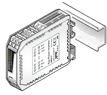 Intellinova Key Phasor Interface INO17 INO17 är en varvtalsadapter som i första hand används för anslutning av online-systemet Intellinova till buffrade utgångar på maskinens övervakningssystem.