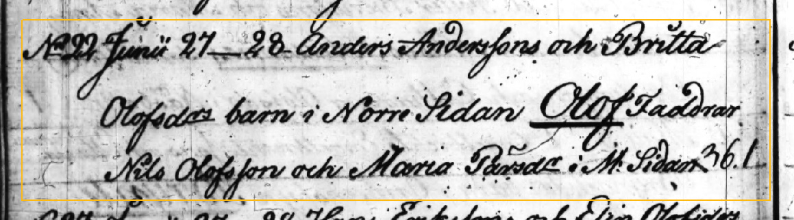 Välj texttolkningens område Ny person - Klicka på Ny person för att lägga till ny texttolkningsinformation. Spara - Klicka på Spara för att spara dina inlägg.