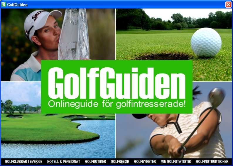 Golfpaket.se + GolfGuiden på sökmotorer! Ex. Sökning golfpaket pågoogle.se: 1:a (februari 2012) 1:a på Google.