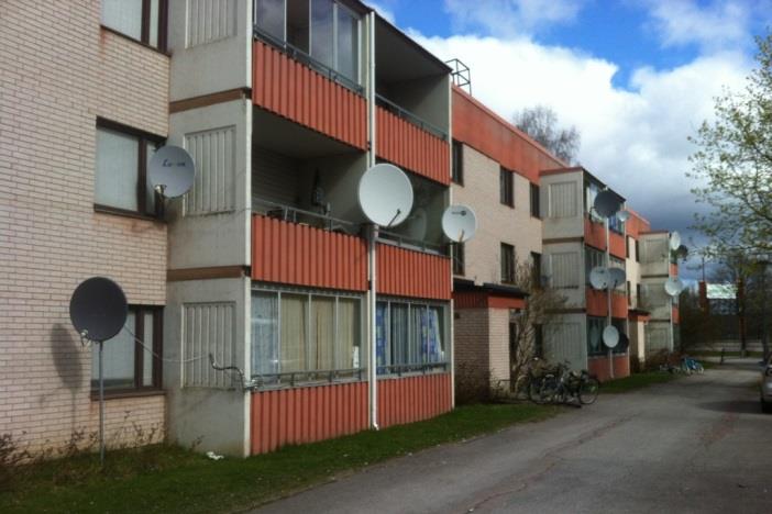 Living Lab Tjärna Ängar i Borlänge Varsam energieffektiv renovering av bostäder från perioden 1950-1975 Samverkan mellan Stora Tunabyggen AB, Borlänge, Acticon AB, ByggDialog Dalarna och ByggPartner