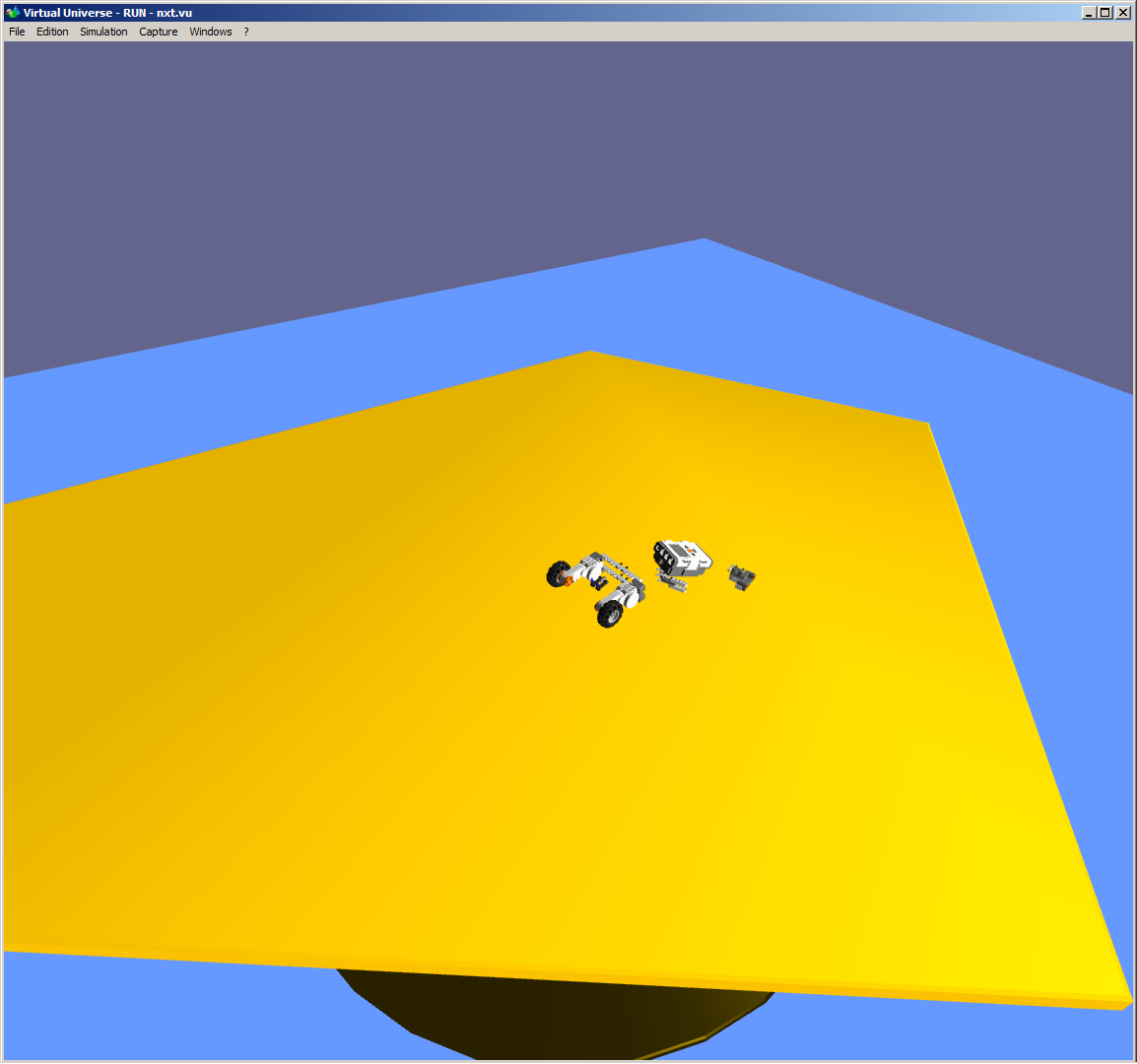 Grafisk 3D-simulering av maskiner