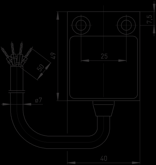 EEx 13 Egenskaper Kontakter Kapsling i thermoplast 1 slut BK 23 24 BK Dubbelisolerad II 2G EEx d IIC T6 II 2D IP65 T80 C