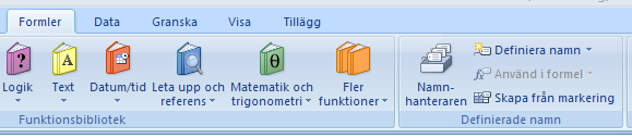 Övning 1: Att skriva i celler a) Beräkna totalpris. Ett frimärke kostar 8 kr. Vad kostar det då för 5 stycken? b) Namnge celler och beräkna uppgift a.