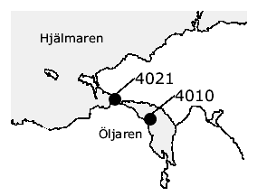 4.6 Delavrinningsområde D, mindre biflöden till Hemfjärden och Mellanfjärden Allmänt Området utgörs av Hemfjärdens och Mellanfjärdens avrinningsområde norr och söder om Hjälmaren.