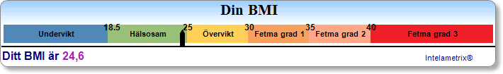 Min Hälsorapport Namn: Anders Andersson Datum: 2013-03-31 Grupp: Kroppsfett Andel kroppsfett: 19,8 % Din kroppsfettprocent är 19,8 % och faller inom intervallet Acceptabelt.