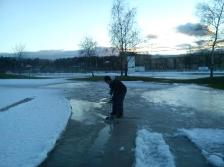 Vintern innebar kraftiga minusgrader och rejält med snö tidigt i december.