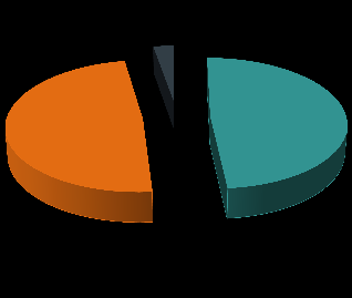 Ekonomi (1593 klagomål) 3% 49% 48%