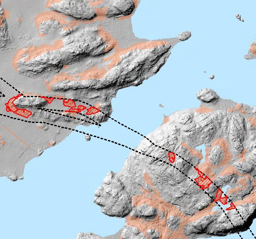 översvämning kan påverka släntstabiliteten i ett område med förutsättning för jordskred - med risk för ras och brutna kommunikationer.