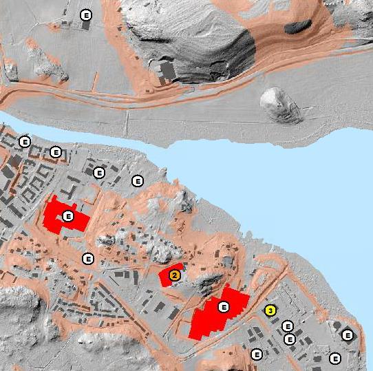 tungmetaller, petroleum och gödningsmedel som medför risker för grundvattentäkter etc. Dessutom kan föroreningar påverka markens egenskaper kemiskt med försämrad marksatabilitet som följd.