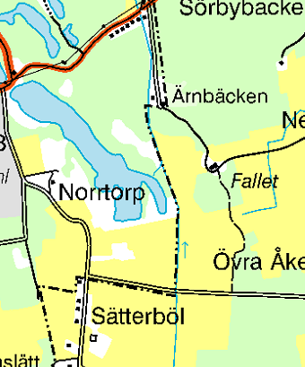 ÅRSRAPPORT 213 KR3 var från tidigare den enda provtagningspunkten inom Frogestabäckens delavrinningsområde.