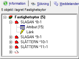 Informationsfönstret I mitten av informationspanelen finns ett fönster som används för information från SolenX till användaren.