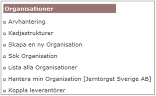 Klicka Avbryt för att göra/ändra om sökningen. Lista alla användare i systemet 1. Klicka på Lista Användare under avdelningen Användare. Du hittar dessa alternativ på Användaradmin första sida. 2.