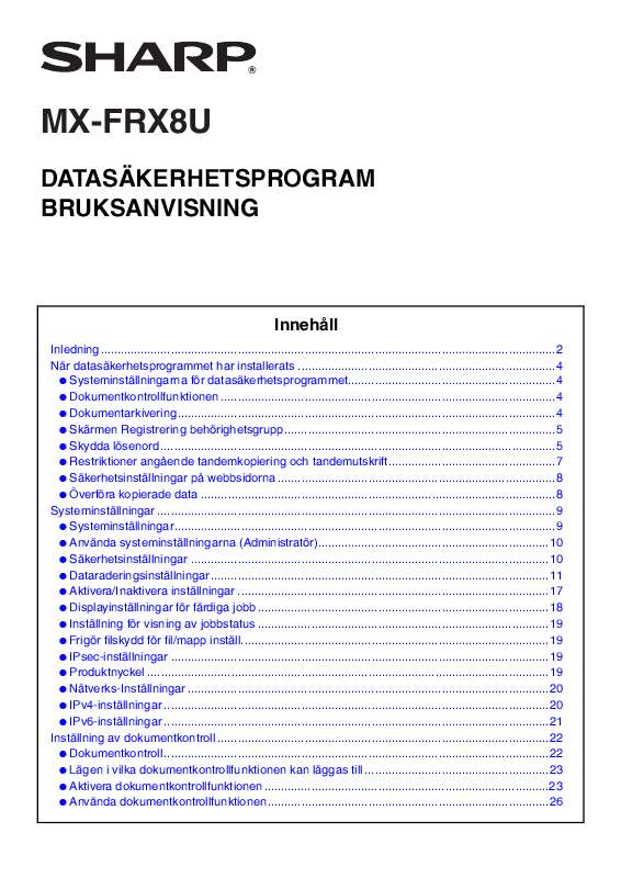 Du hittar svar på alla dina frågor i instruktionsbok (information, specifikationer,