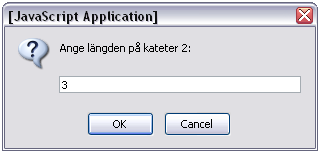 Konvertera-funktionen som beskrivs i är färdig och uppfyller alla beskrivna krav. Uppgift 6 Math Denna uppgift syftar till att ge dig en insikt i Math-objektet.