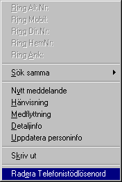 Om du vill ersätta befintlig sökordslista, tryck först Lägg till en gång till. Plustecknet försvinner och de valda personerna får den nya söklistan.