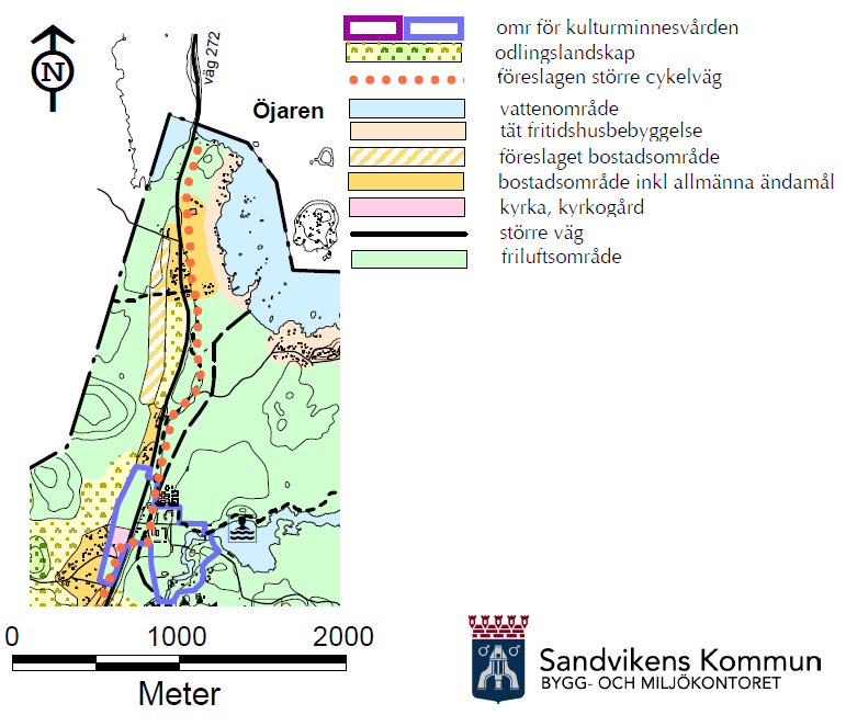 5.2 Planförhållanden I planbeskrivningen till översiktsplanen 3 för Sandvikens kommun från år 2003 ingår influensområdet.