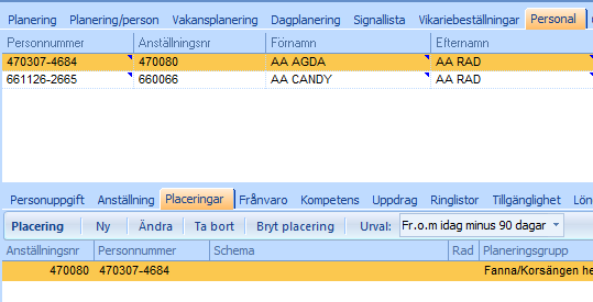 Stäng det gamla grundschemat 2015 gör så här. Ställ markören på grundschemat där det står TV, se pil nedan. Högerklicka och klicka en gång på Ändra.