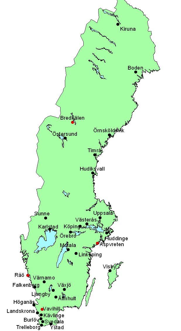 RAPPORT Resultat från 25 års mätningar inom Urbanmätnätet Luftkvaliteten i Sverige 2010 och