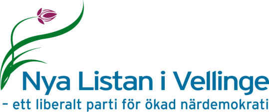 Budget 2015 för Vellinge kommun Ekonomi och rättvisa Oförändrad kommunalskatt Nya Listan i Vellinge yrkar på oförändrad skatt under 2015.