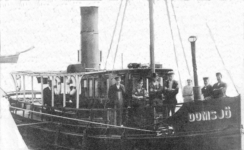 Domsjö Mo elf Motala verkstad byggde båten 1850. Meningen var att hjulångaren skulle vara passagerarbåt och levererades till Djurgårdens Ångfartygsbolag.