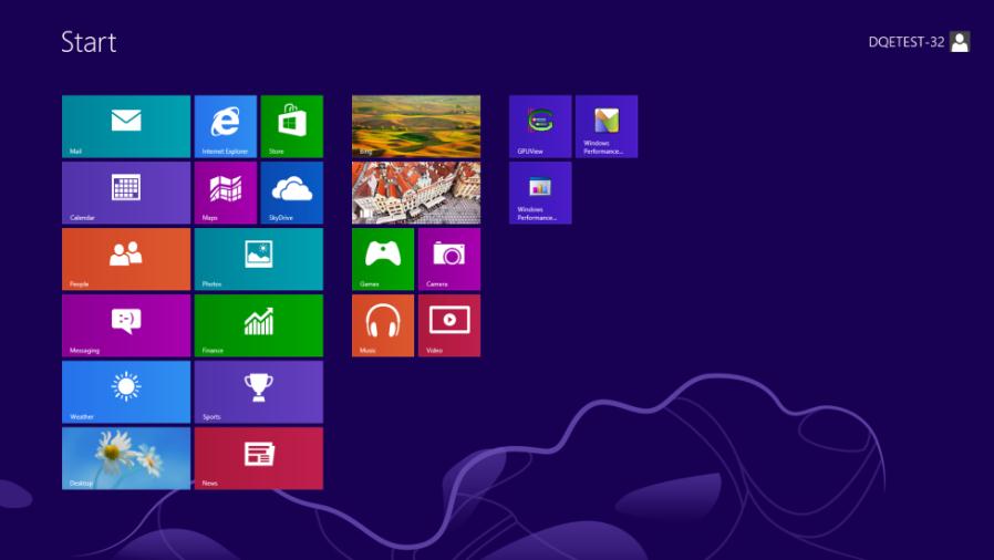 Drivrutin Bildskärmsdrivrutin Windows 8 1. Starta Windows 8 2.